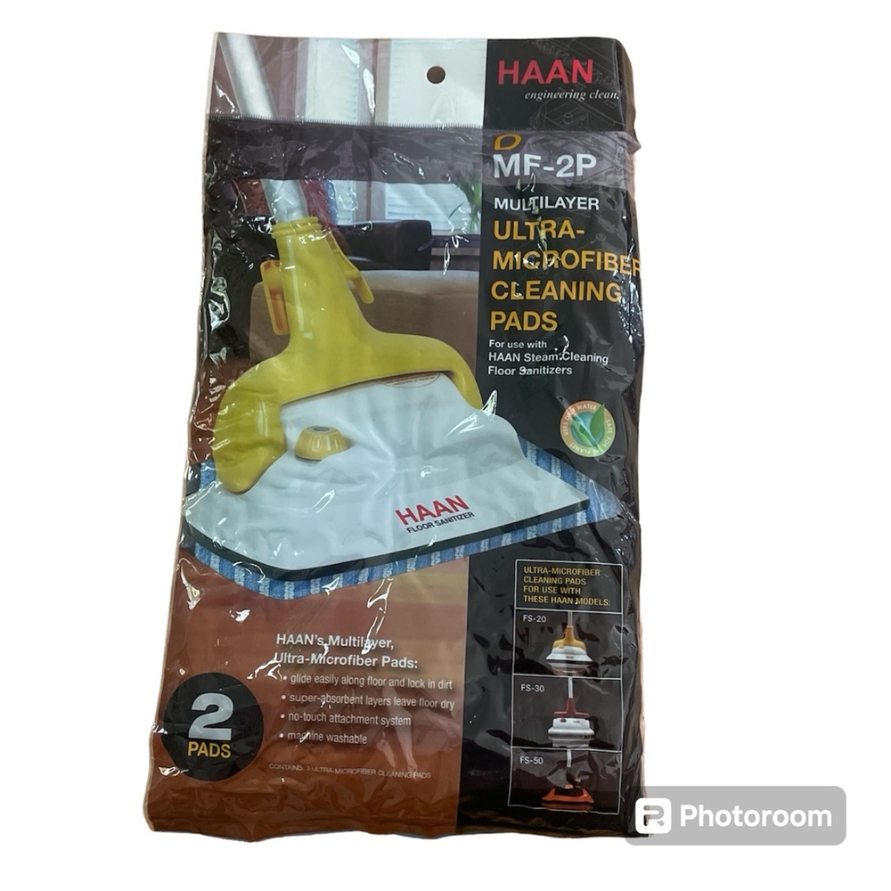 HAAN MF-2P Multilayer Ultra Microfiber Cleaning Pads 2 Pack FS-20 FS-30 FS-50